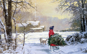 Елка к Рождеству