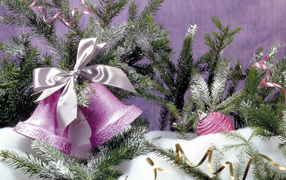 Фиолетовые колокольчики / Рождество