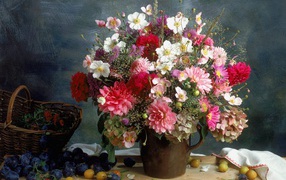 A beautiful bouquet in the March 8