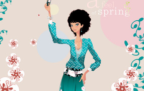 Нежные весенние чувства