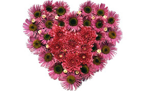 Цветочное сердце