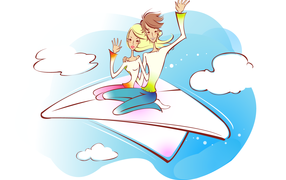 Полет на крыльях любви