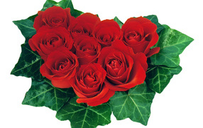 Розовое сердечко