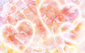 Силуэты сердец