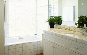 Красивая ванная комната