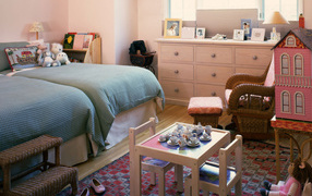 Красивый дизайн детской комнаты