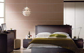 Интерьер спальной комнаты