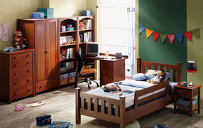 Украшение детской комнаты