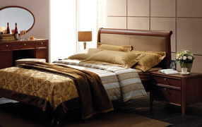 Классическая двуспальная кровать