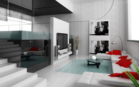 Design of modern apartment