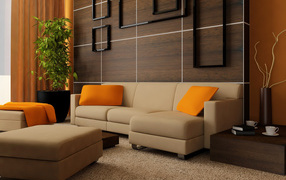 Гостиная венге