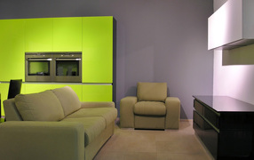 Приятный дизайн зала