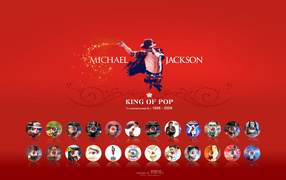 Michael Jackson Red Theme