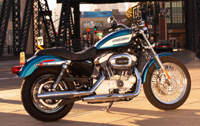 Harley Davidson городской вид