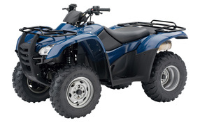 Синий Байк Honda квадроцикл