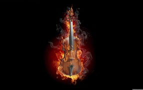 Fiery Violin
