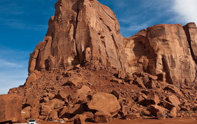 Горы в пустыне