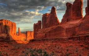 Скалы в пустыне