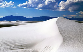 Белые пески пустыни