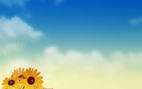 Летний цветок