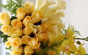 Желтый букет