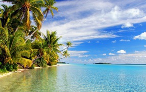 Лагуна Aitutaki Острова