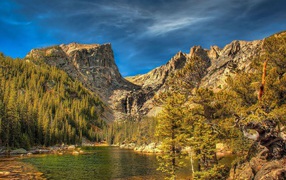 Озеро и горы