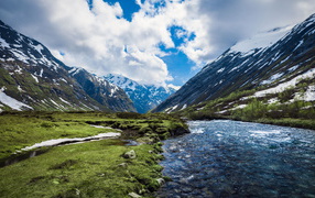 Горная река