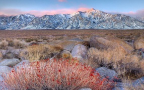 Горы среди пустыни