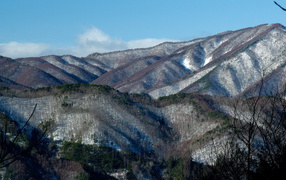 Заснеженные горы