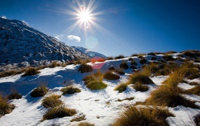 Весна в горах