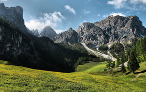 Крутые горы