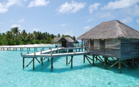 Бунгало на Мальдивах