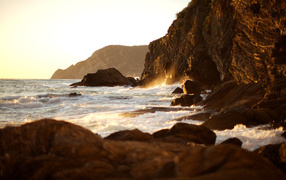 Прибрежные скалы