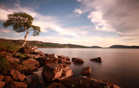 Берег озера