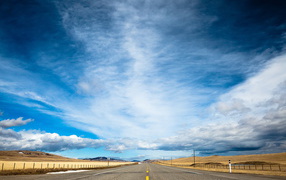 Пустынная дорога