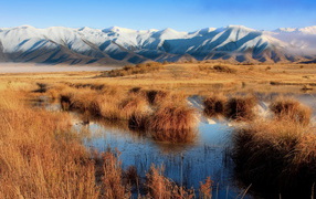 Болото и горы