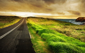 Дорога на побережье