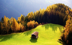 Сарай на горе