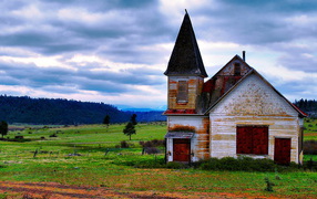 Одинокий домик