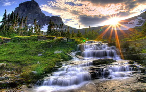 Ручей с гор