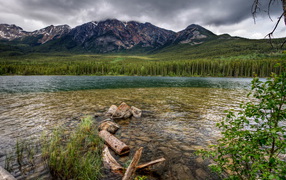 Каменистая река