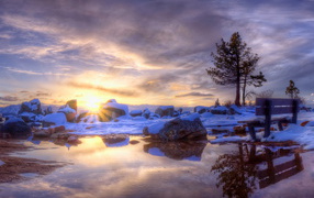 Закат на высоте