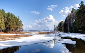 Зимняя речка