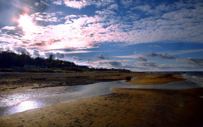 Высыхающая река