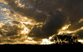 Грозовые облака