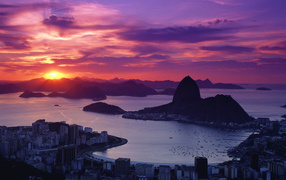 Закат в Бразилии