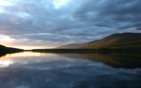 Закат на горизонте