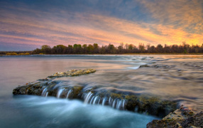 Закат в Квебеке