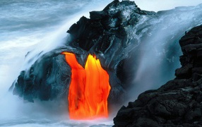 Lava, Hawaii